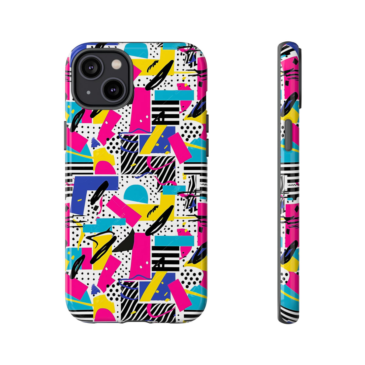 Retro 80s Seamless Phone Case – Vintage Style Meets Modern Protection 258