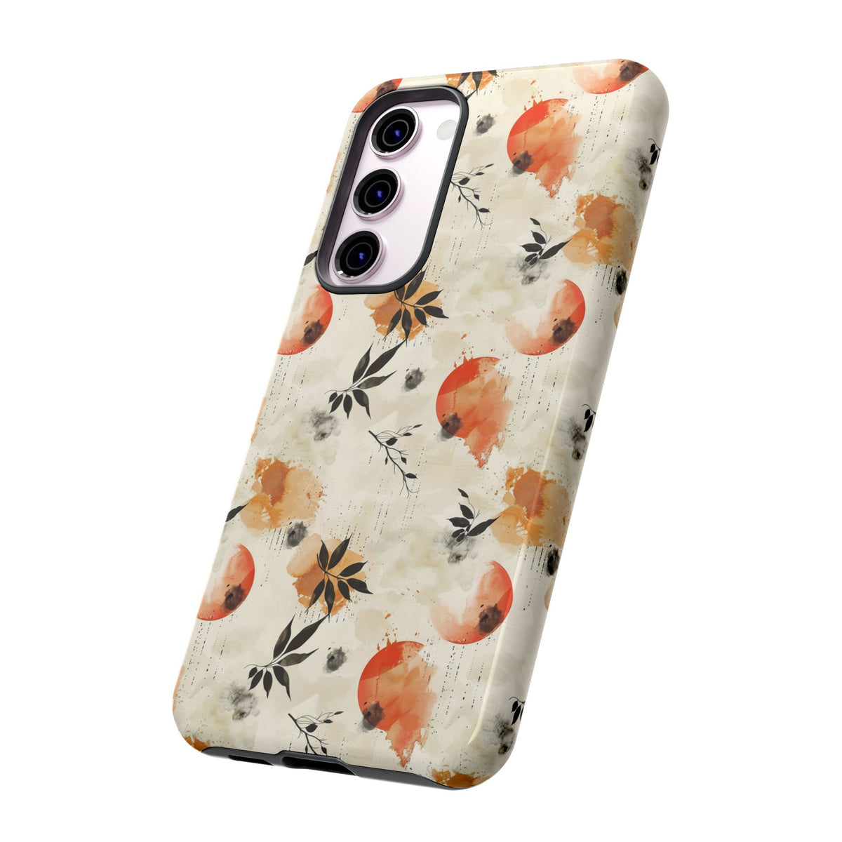 Japanese Pattern Phone Case – Elegant & Timeless Design for Your Phone 058