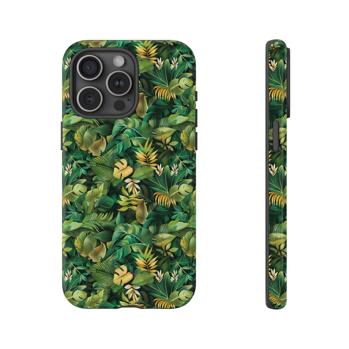 Jungle Pattern Phone Case – Exotic & Lush Design for Your Phone 330