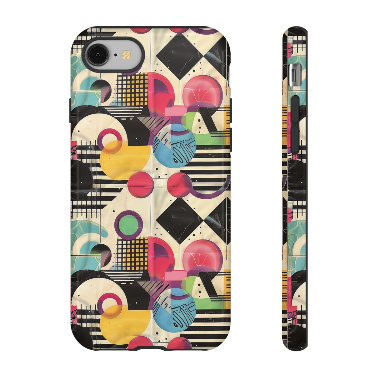 Retro 80s Seamless Phone Case – Vintage Style Meets Modern Protection 164