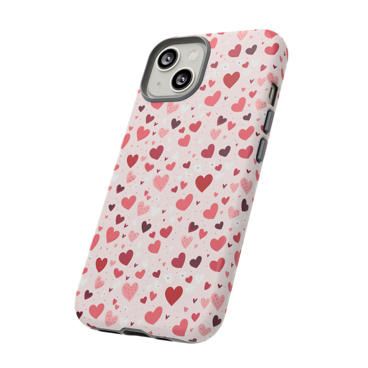 Heart Pattern Phone Case – Stylish & Loving Design for Your Device 817