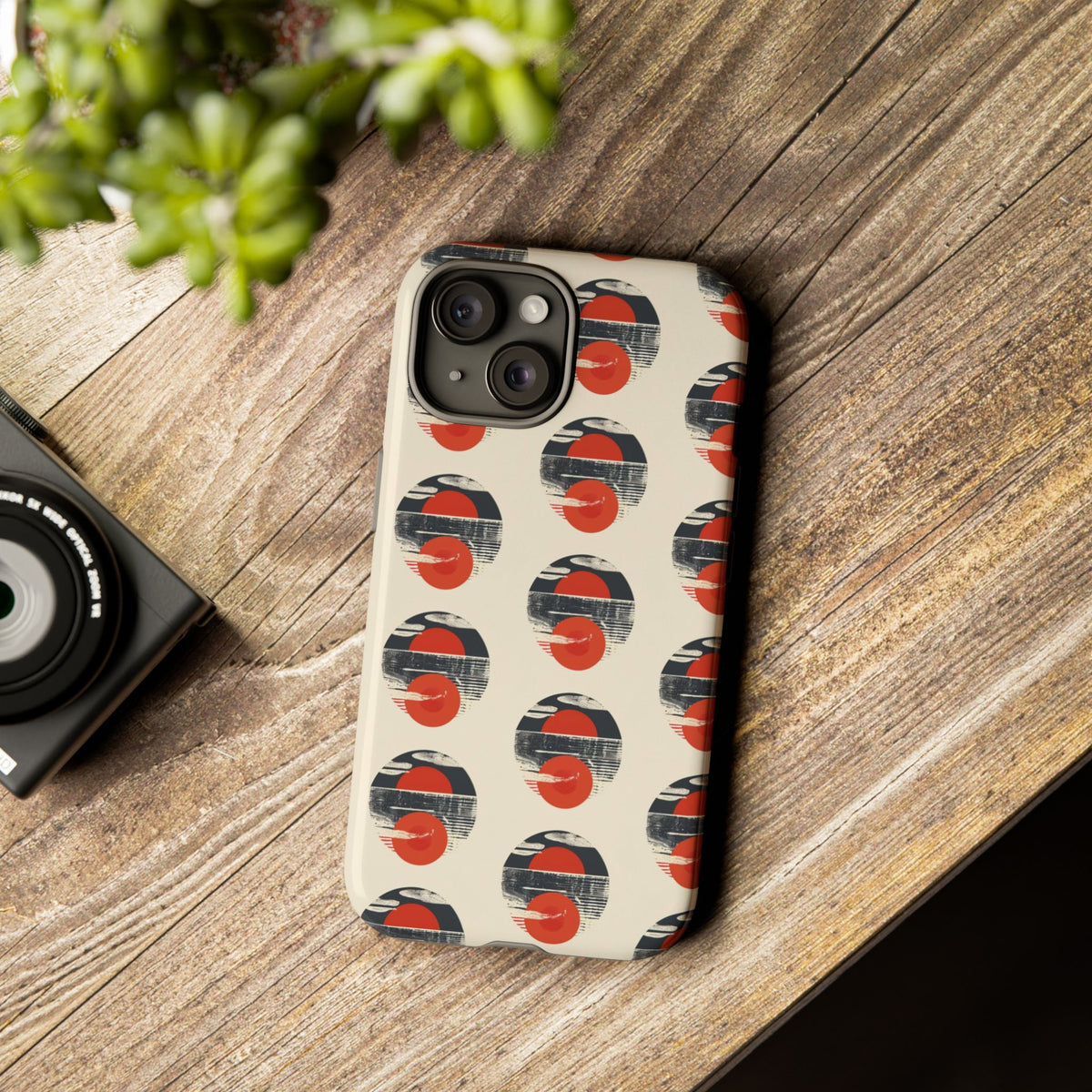 Japanese Pattern Phone Case – Elegant & Timeless Design for Your Phone 098