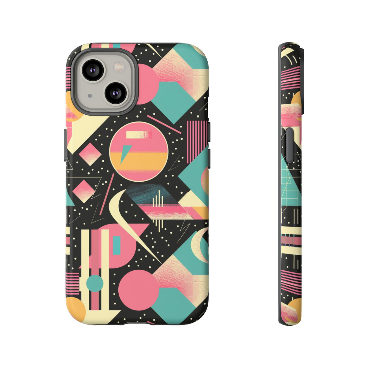 Retro 80s Seamless Phone Case – Vintage Style Meets Modern Protection 8