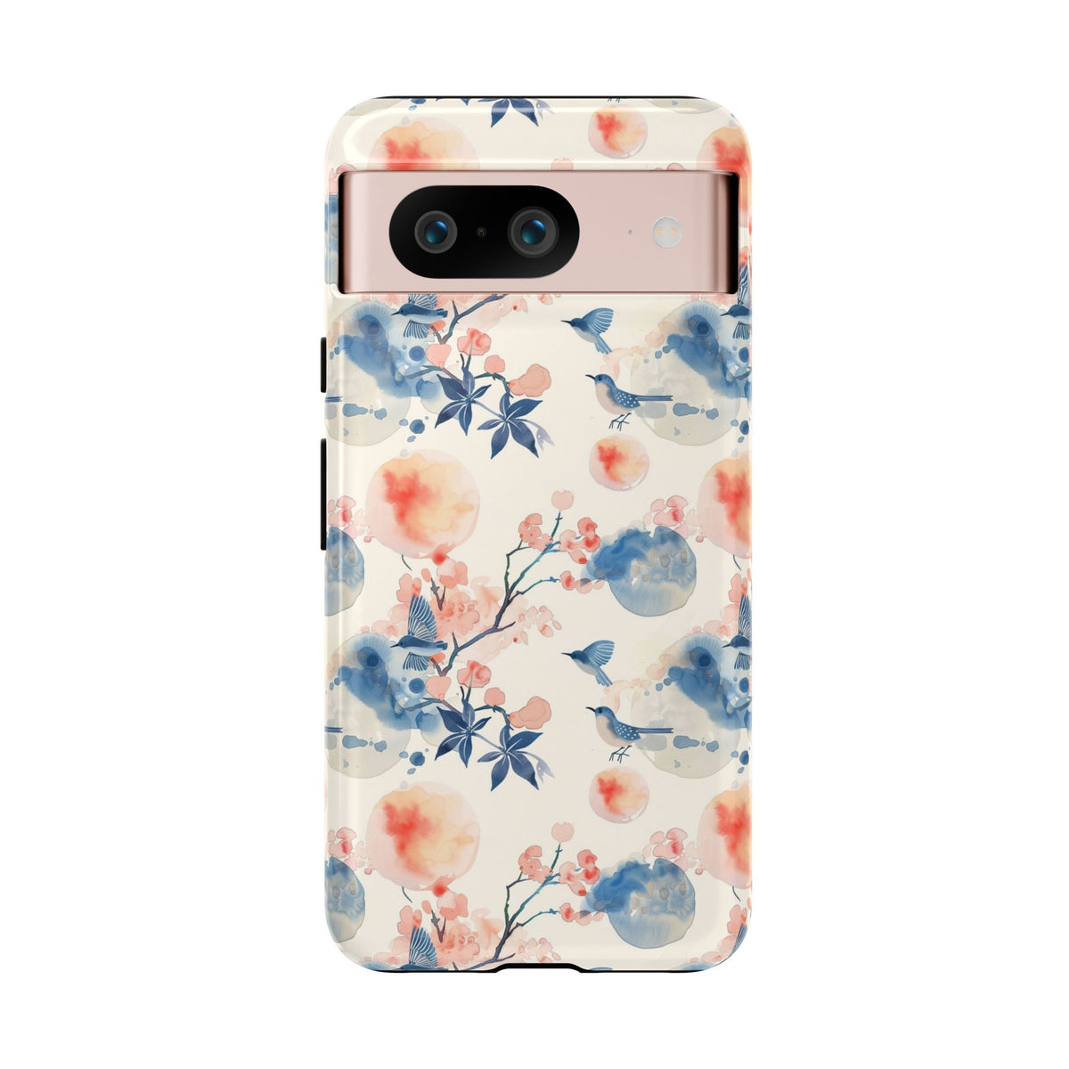 Japanese Pattern Phone Case – Elegant & Timeless Design for Your Phone 083