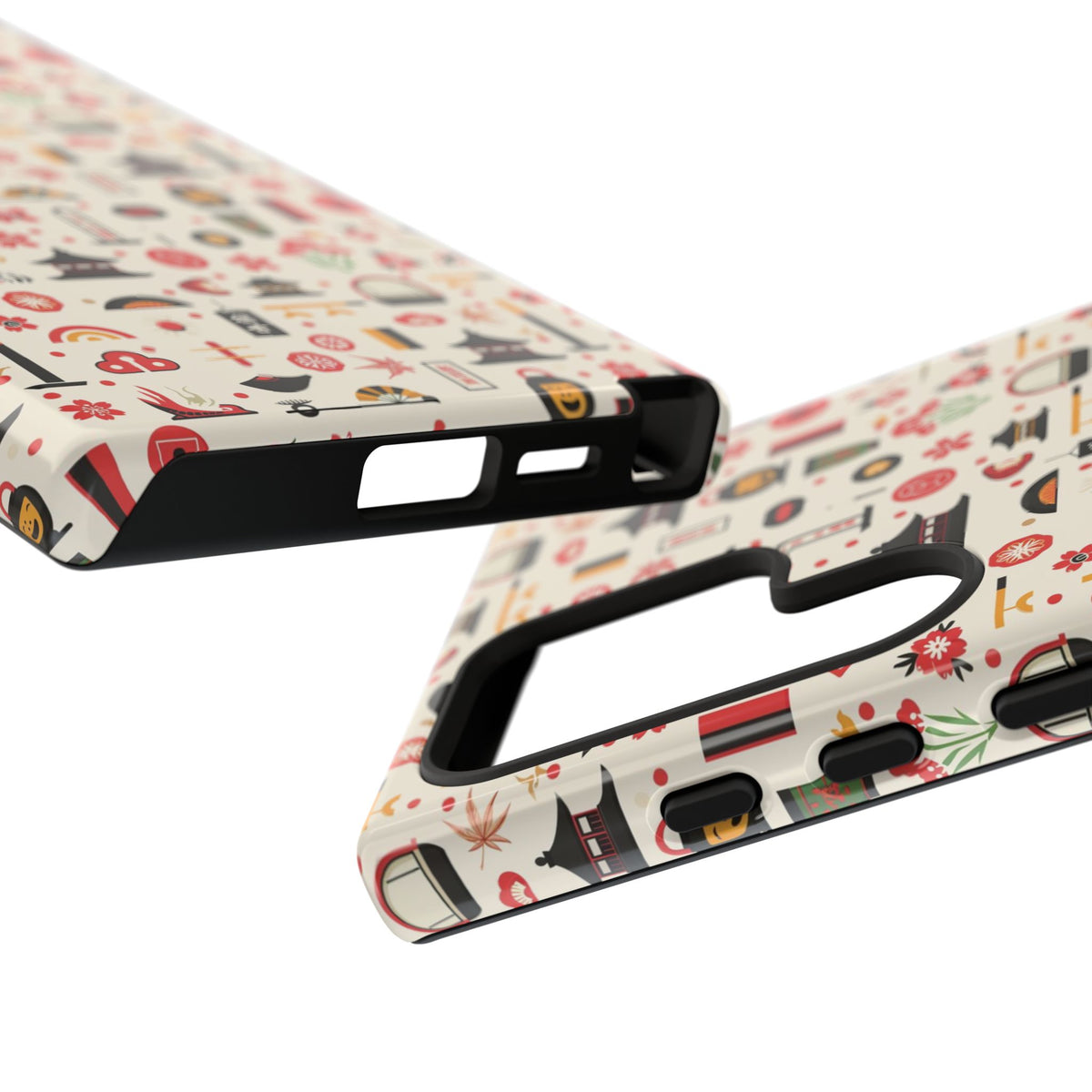 Japanese Pattern Phone Case – Elegant & Timeless Design for Your Phone 100