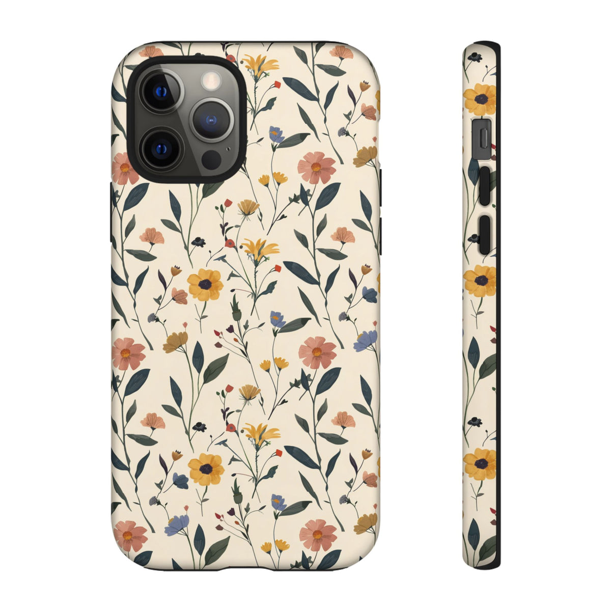 Flower-Themed Phone Case – Elegant Protection with a Floral Twist 2