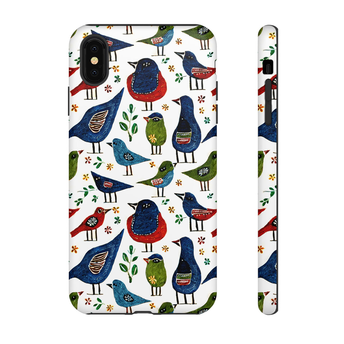 Birds Seamless Pattern Phone Case – Elegant and Timeless Avian Design 12