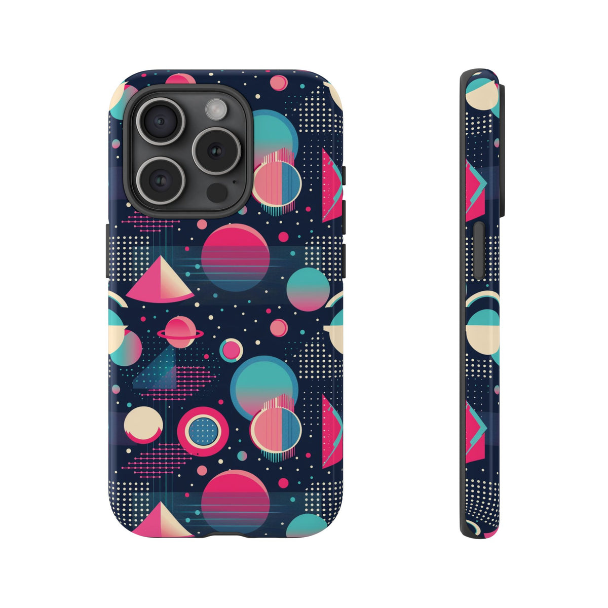 Retro 80s Seamless Phone Case – Vintage Style Meets Modern Protection 095