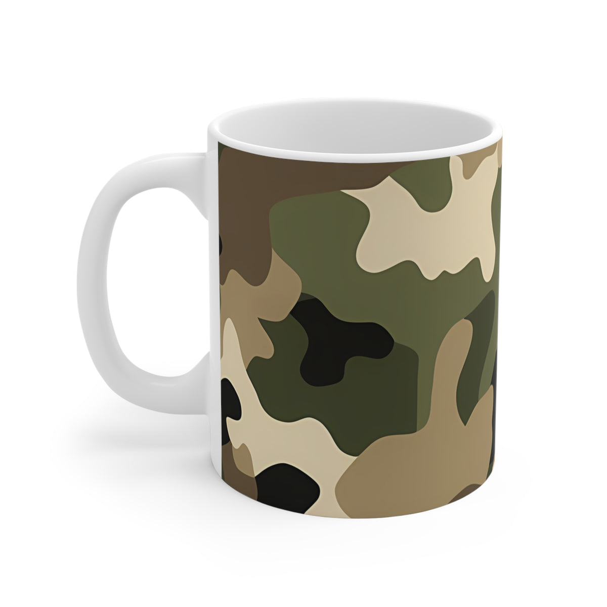 All-Over Camouflage Pattern Coffee Mug 400