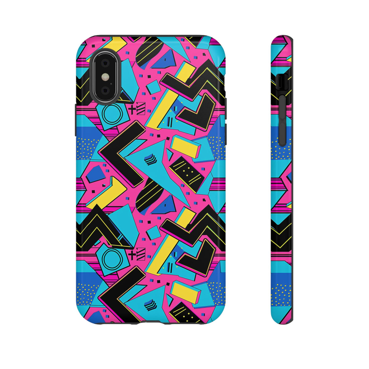 Retro 80s Seamless Phone Case – Vintage Style Meets Modern Protection 081