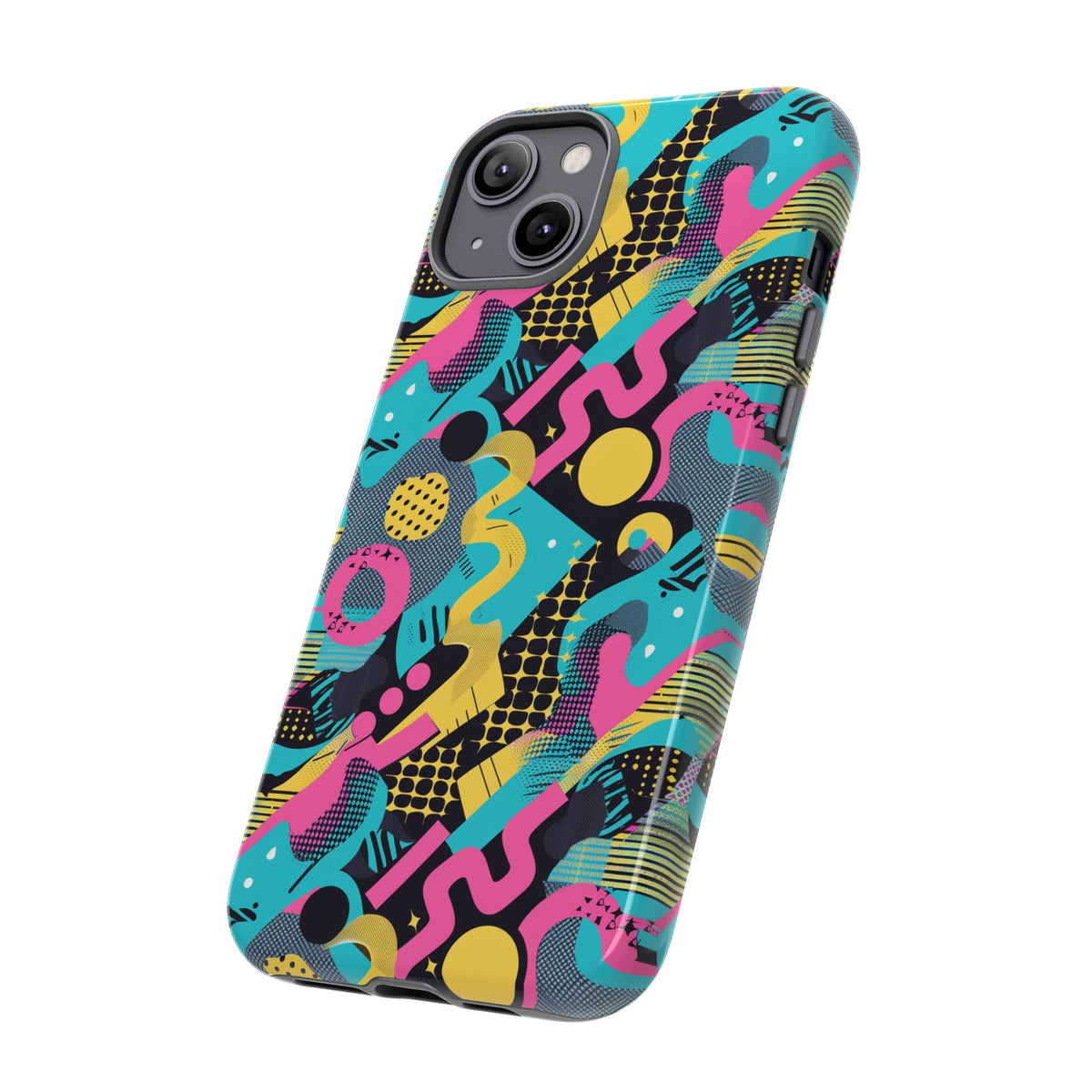 Retro 80s Seamless Phone Case – Vintage Style Meets Modern Protection 138