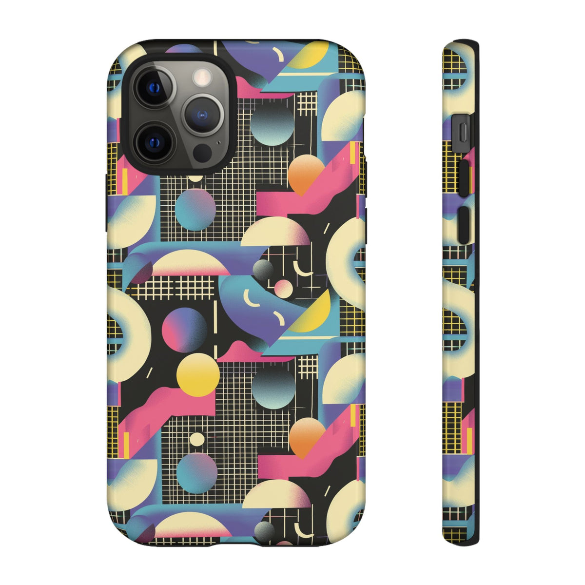 Retro 80s Seamless Phone Case – Vintage Style Meets Modern Protection 227