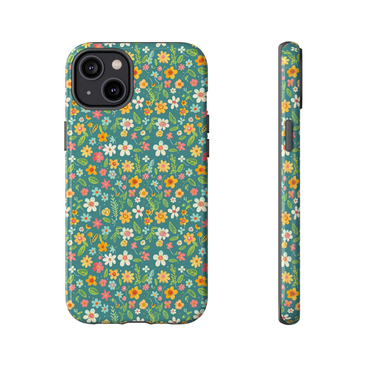 Spring Pattern Phone Case – Fresh & Vibrant Design for Your Phone 416