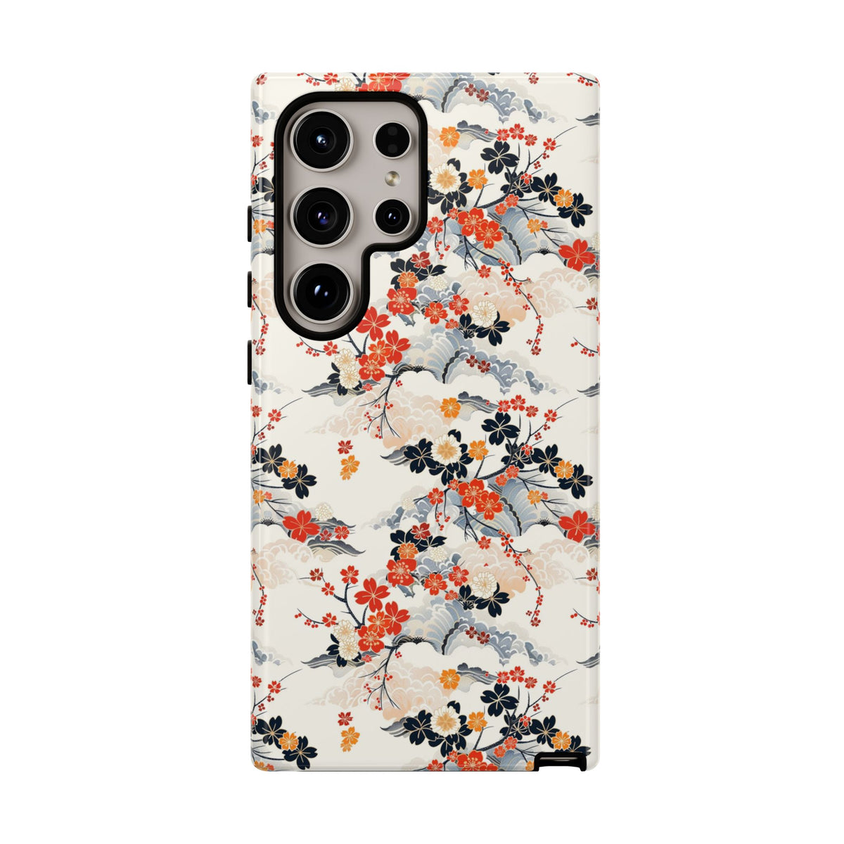 Japanese Pattern Phone Case – Elegant & Timeless Design for Your Phone 302