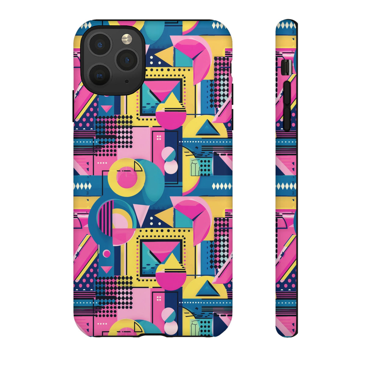 Retro 80s Seamless Phone Case – Vintage Style Meets Modern Protection 090