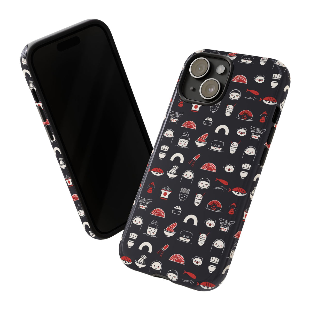 Japanese Pattern Phone Case – Elegant & Timeless Design for Your Phone 456