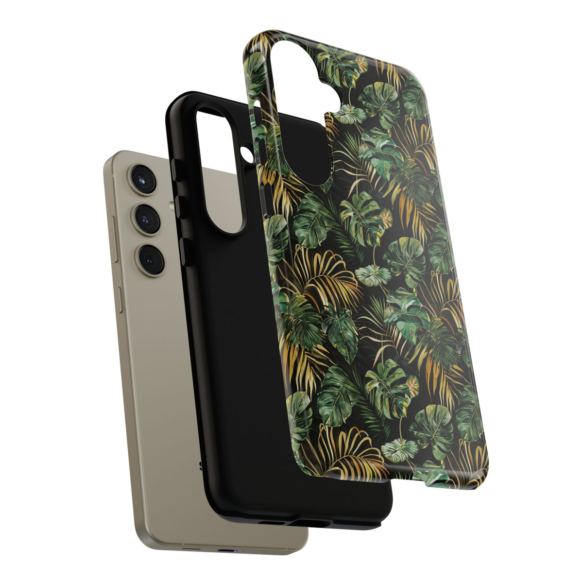 Jungle Pattern Phone Case – Exotic & Lush Design for Your Phone 334