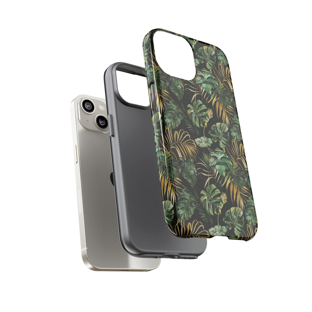 Jungle Pattern Phone Case – Exotic & Lush Design for Your Phone 334