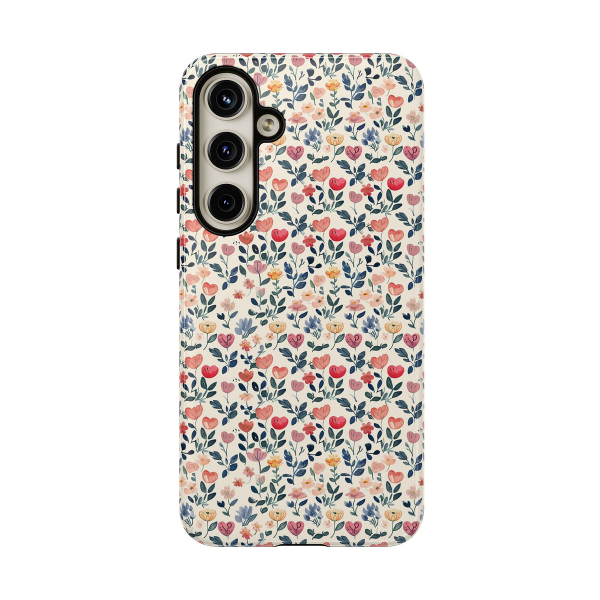 Heart Pattern Phone Case – Stylish & Loving Design for Your Device 261