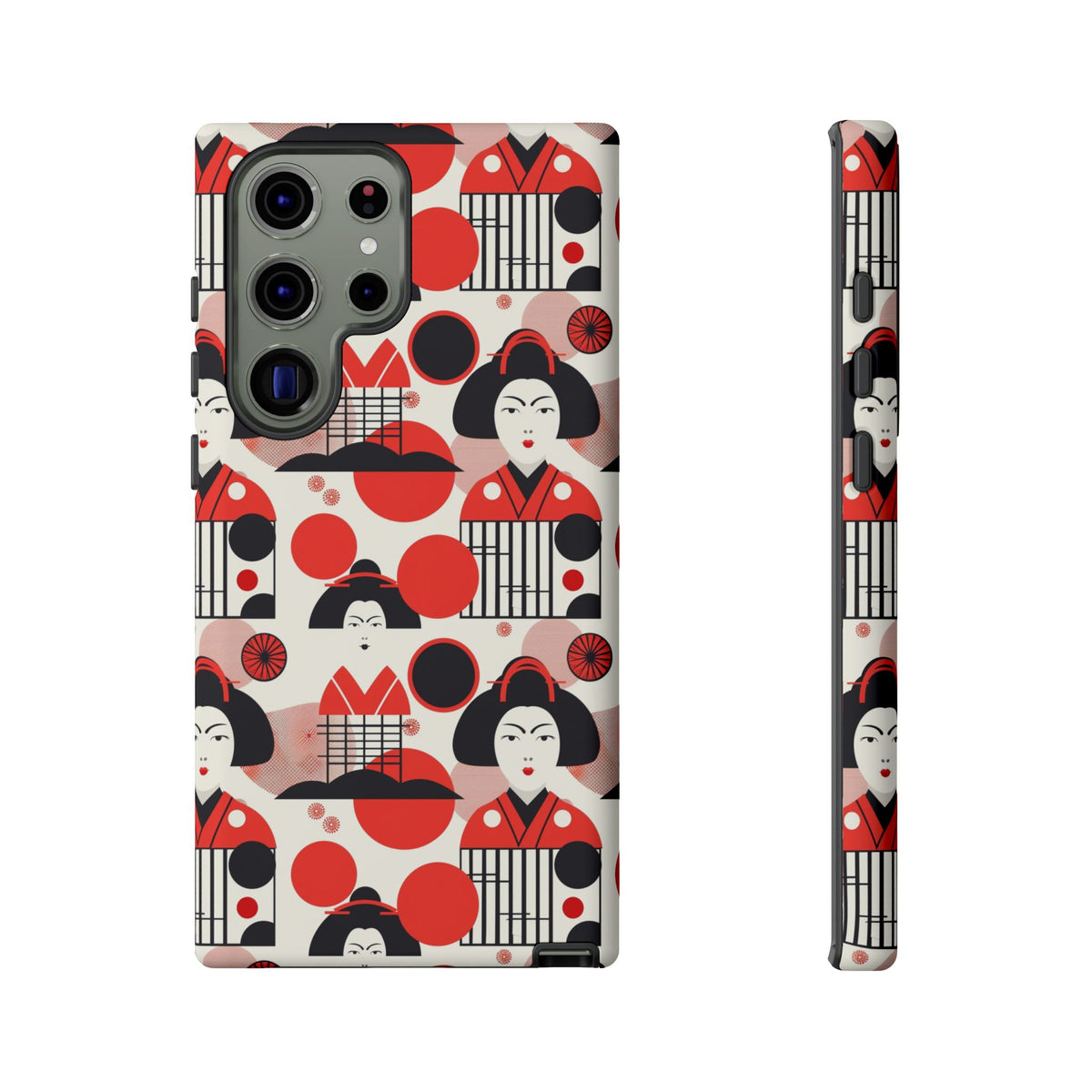 Japanese Pattern Phone Case – Elegant & Timeless Design for Your Phone 018