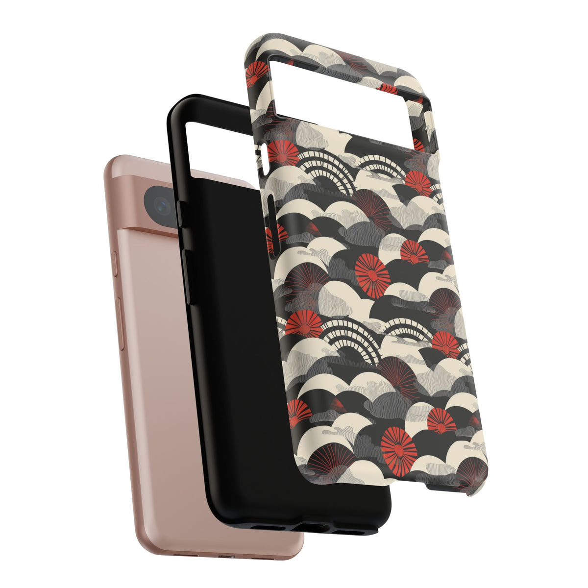 Japanese Pattern Phone Case – Elegant & Timeless Design for Your Phone 151