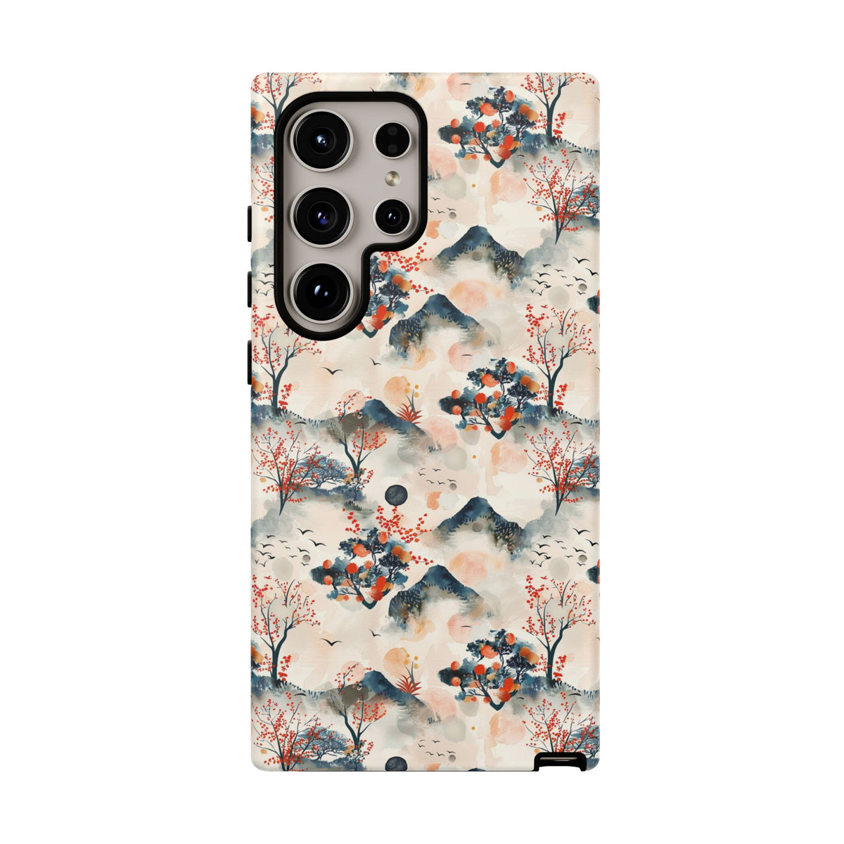 Japanese Pattern Phone Case – Elegant & Timeless Design for Your Phone 501