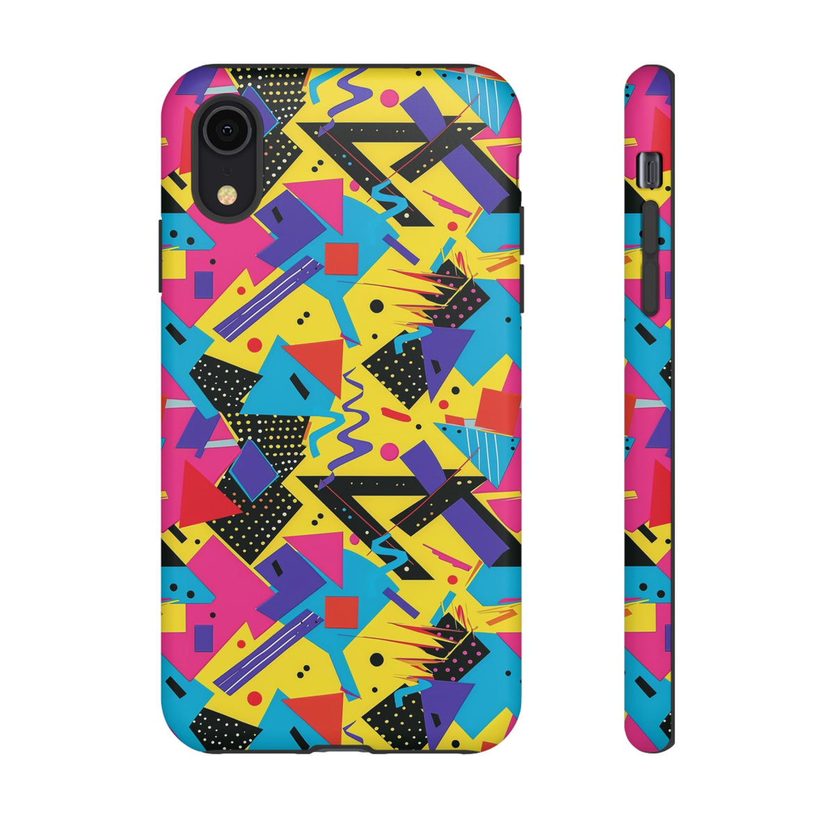 90s Themed Seamless Pattern Phone Case – Embrace Retro Style and Protection 223