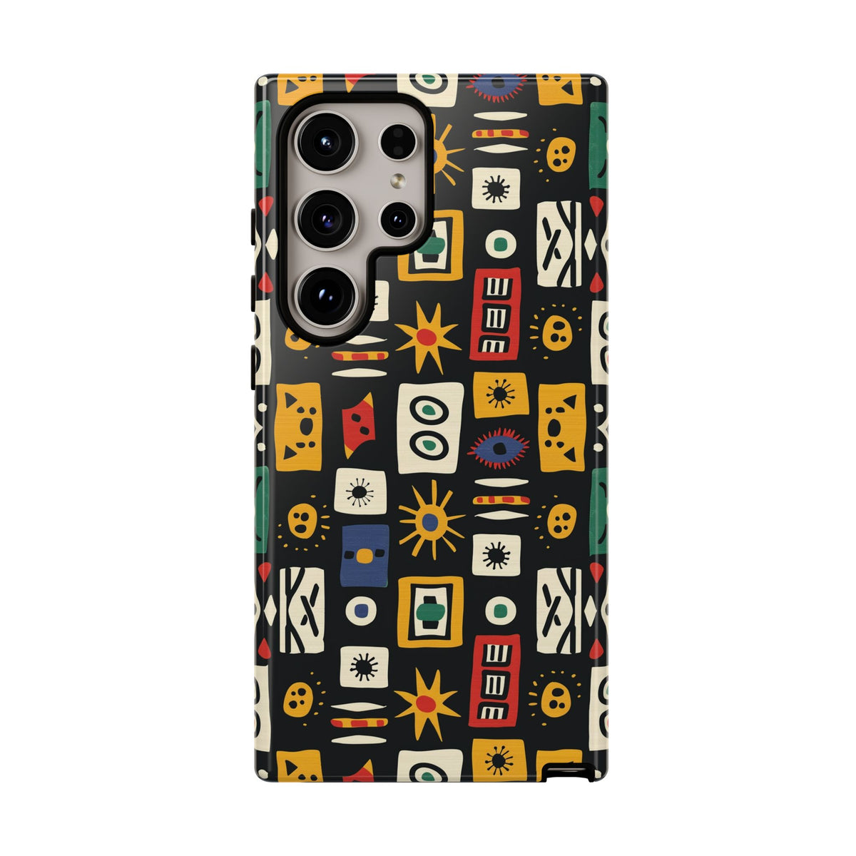 Stylish African Pattern Phone Case – Unique and Vibrant Protection 110