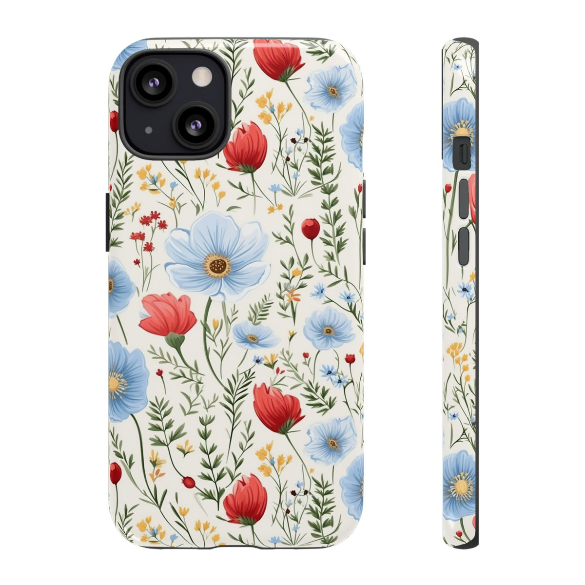 Wildflower Design Phone Case – Beautiful Nature-Inspired Floral Pattern