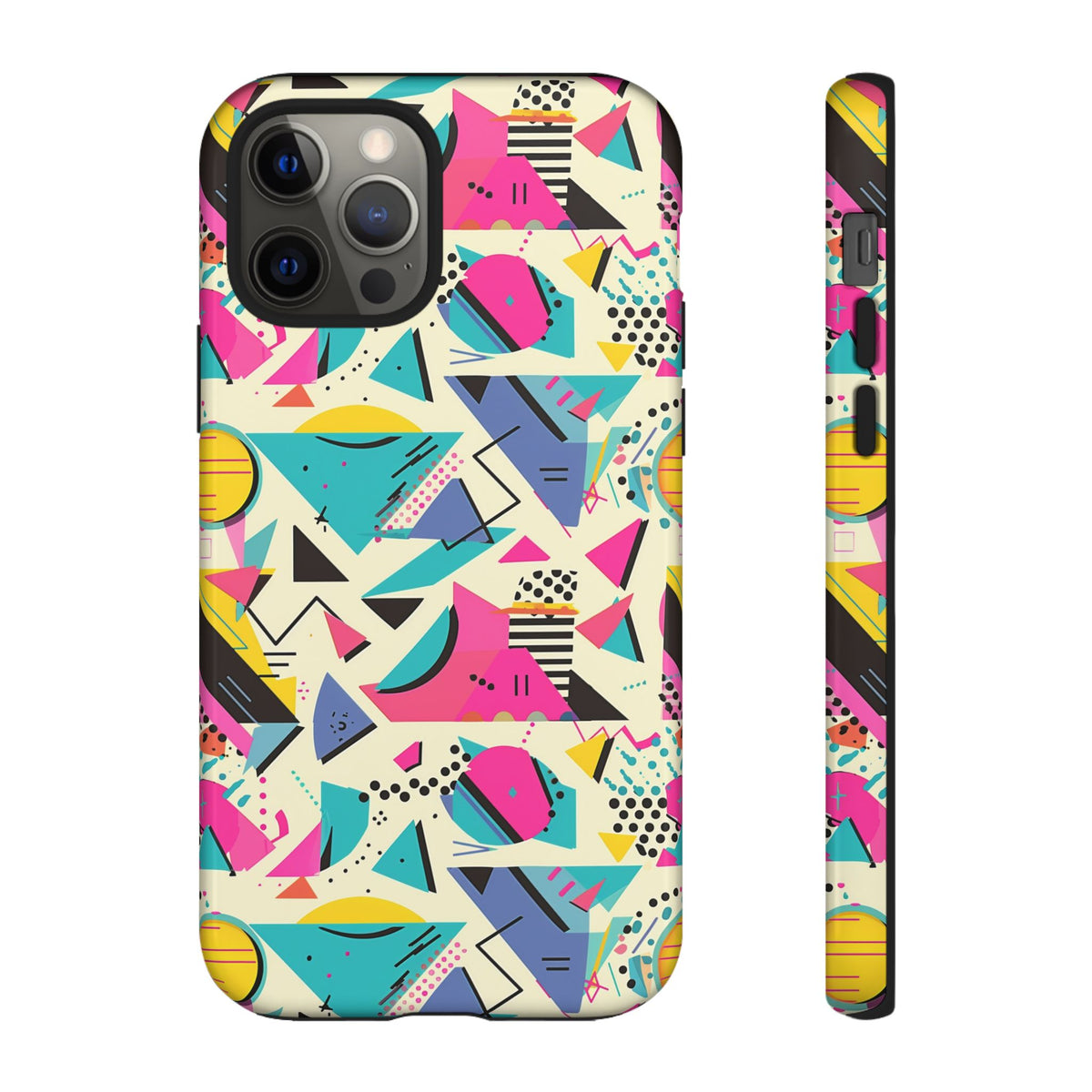 Retro 80s Seamless Phone Case – Vintage Style Meets Modern Protection 104