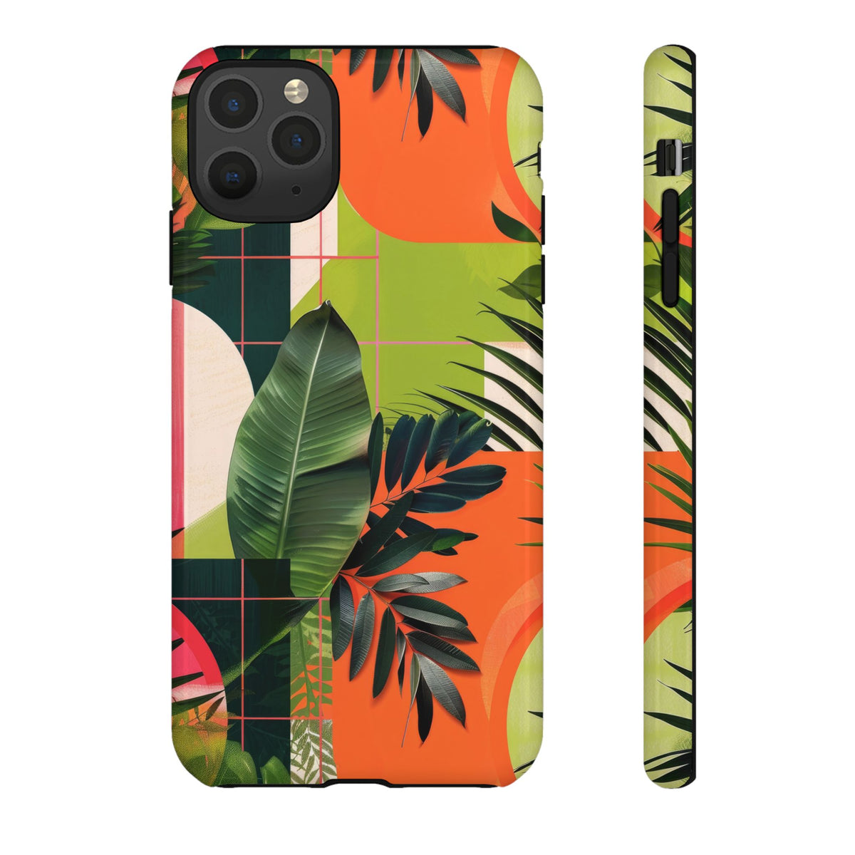 Jungle Collage Phone Case – Vibrant & Durable Nature-Inspired Protection