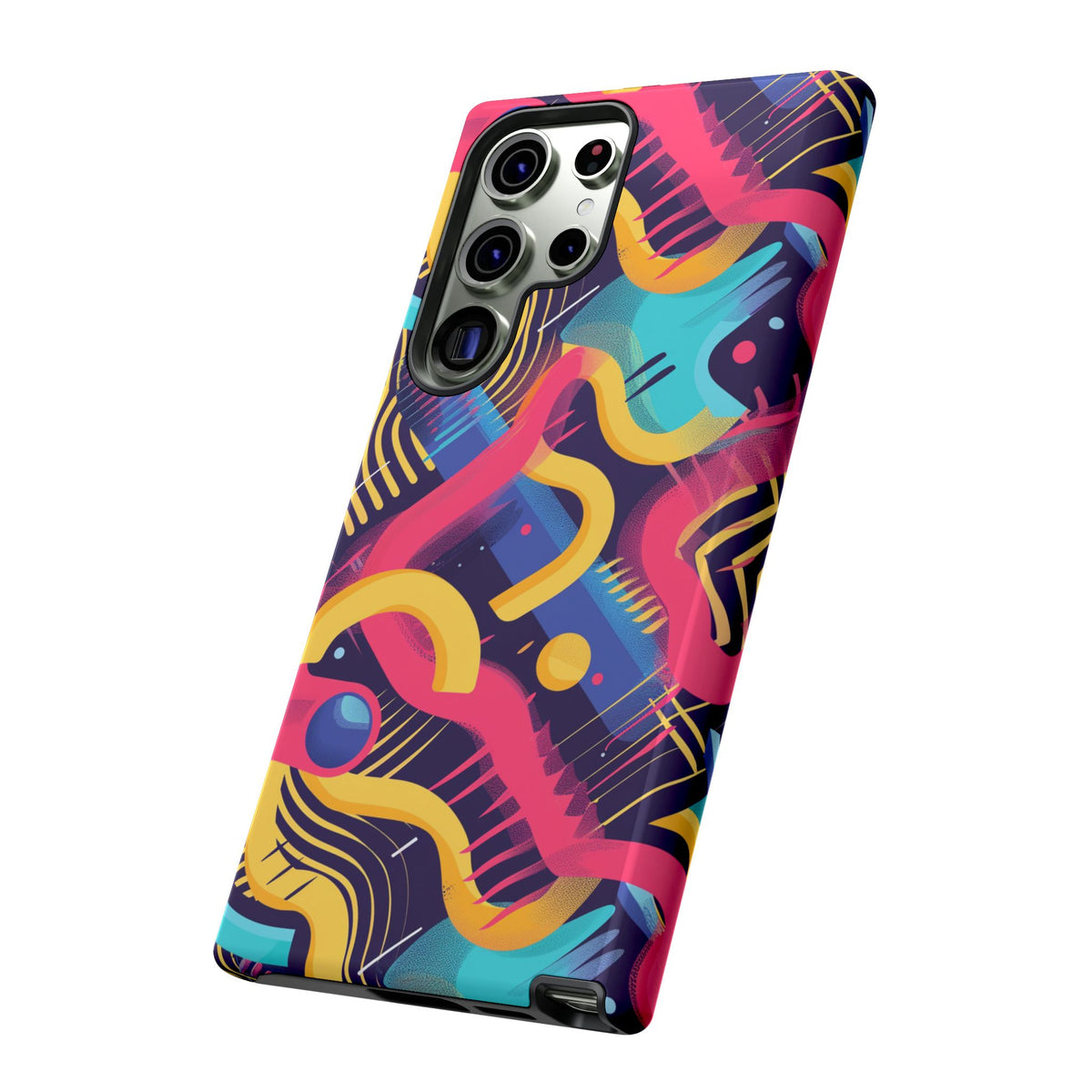 Retro 80s Seamless Phone Case – Vintage Style Meets Modern Protection 2