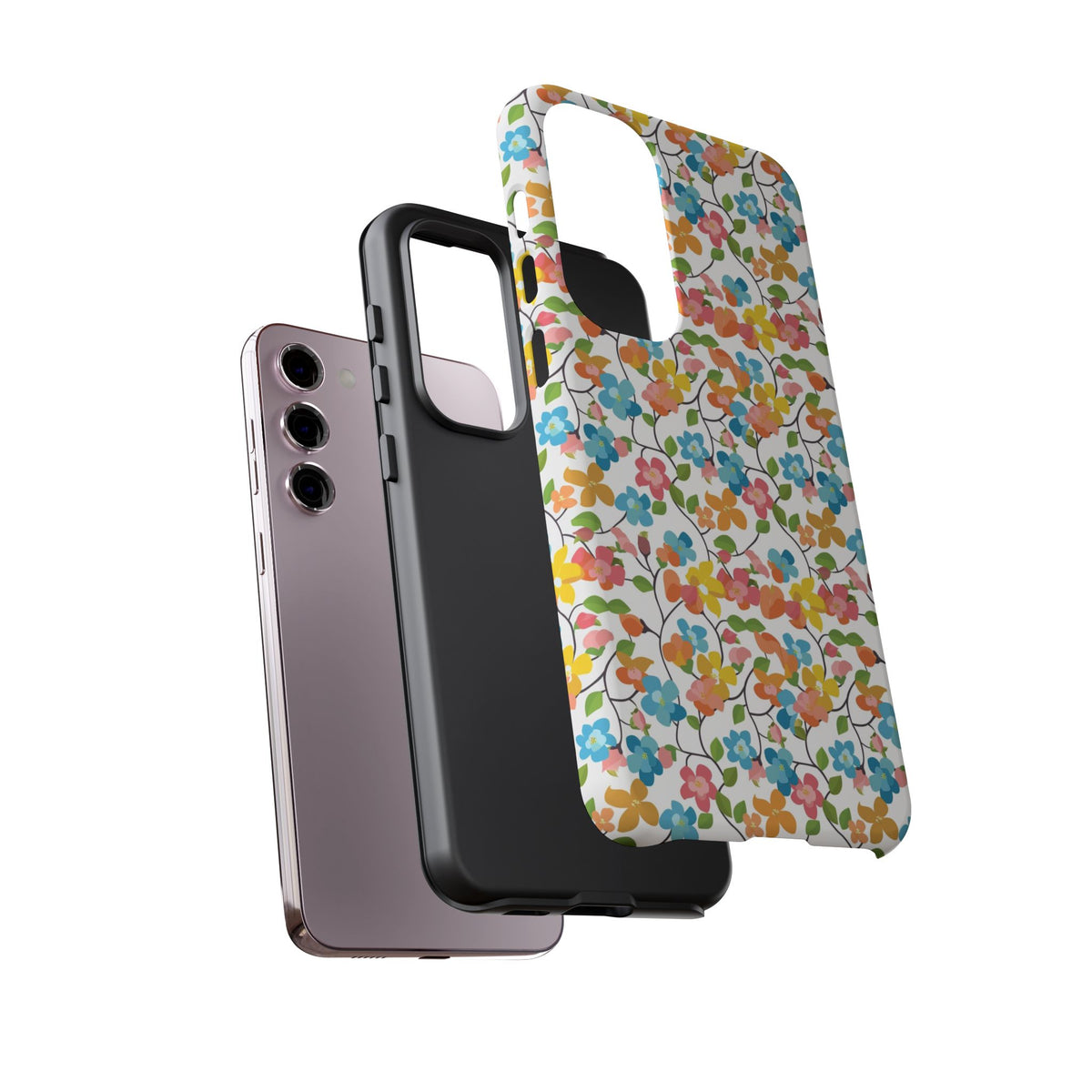 Spring Pattern Phone Case – Fresh & Vibrant Design for Your Phone 407