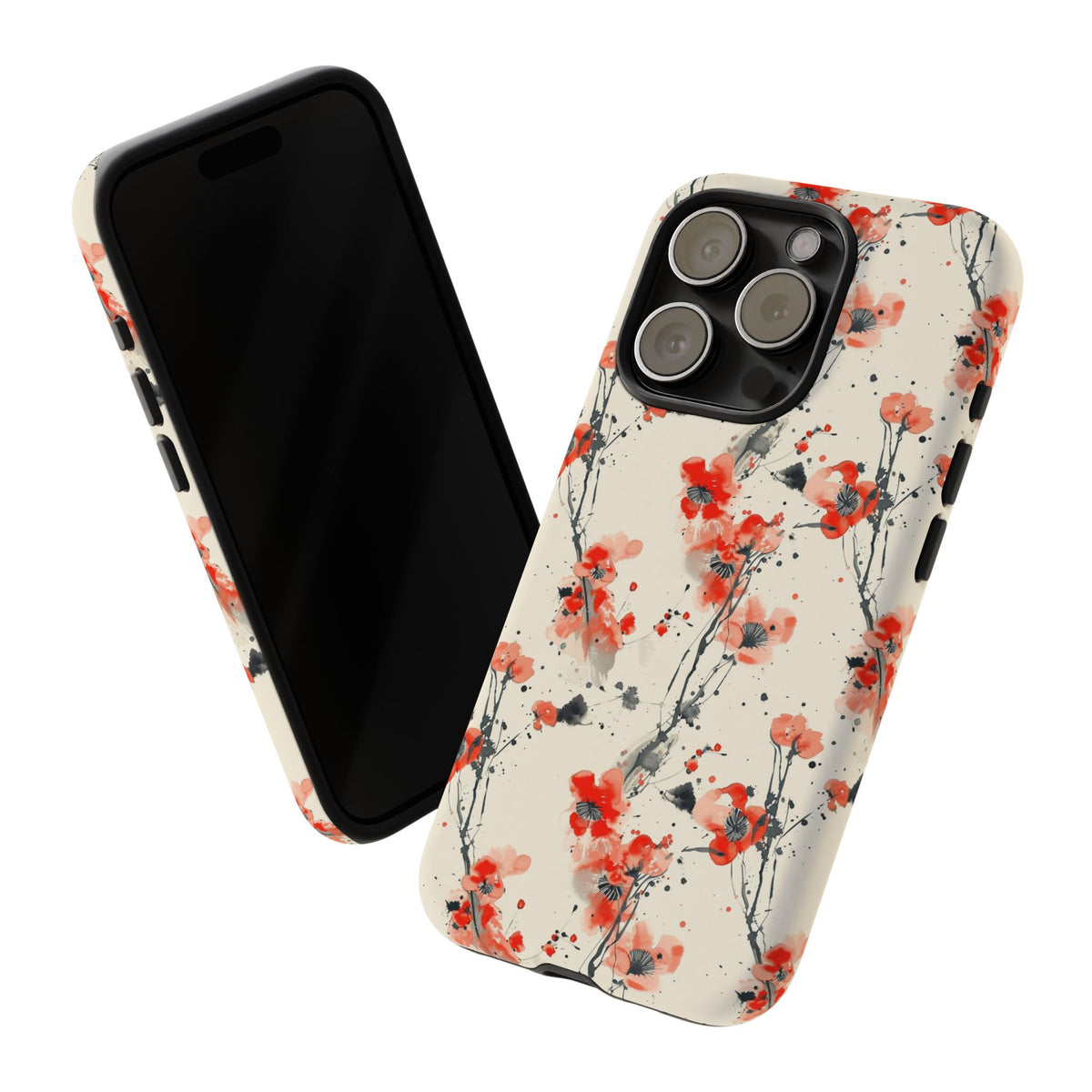 Japanese Pattern Phone Case – Elegant & Timeless Design for Your Phone 045