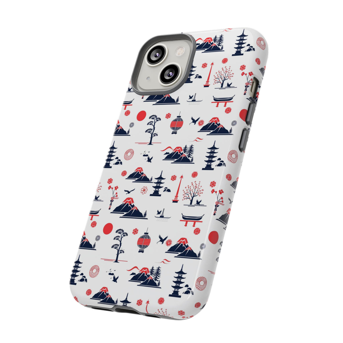 Japanese Pattern Phone Case – Elegant & Timeless Design for Your Phone 079