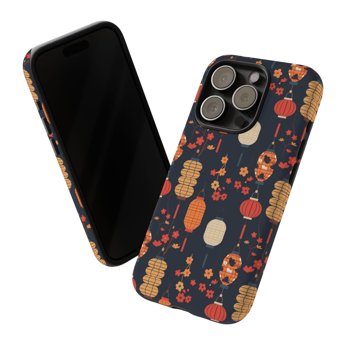 Japanese Pattern Phone Case – Elegant & Timeless Design for Your Phone 027