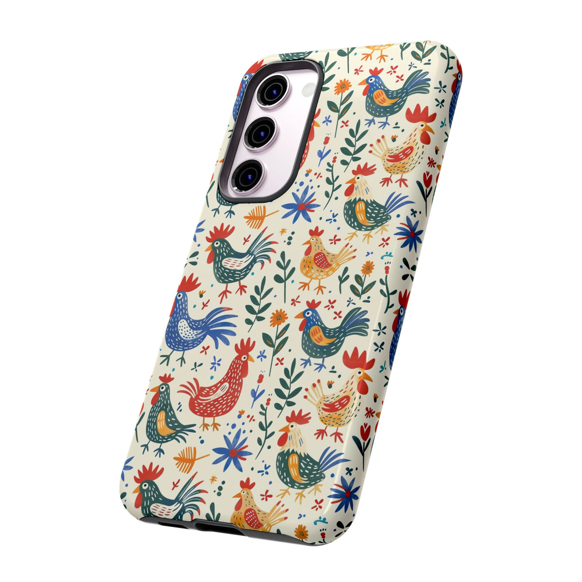 Birds Seamless Pattern Phone Case – Elegant and Timeless Avian Design 8