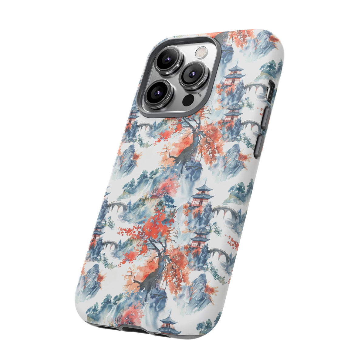 Japanese Pattern Phone Case – Elegant & Timeless Design for Your Phone 043