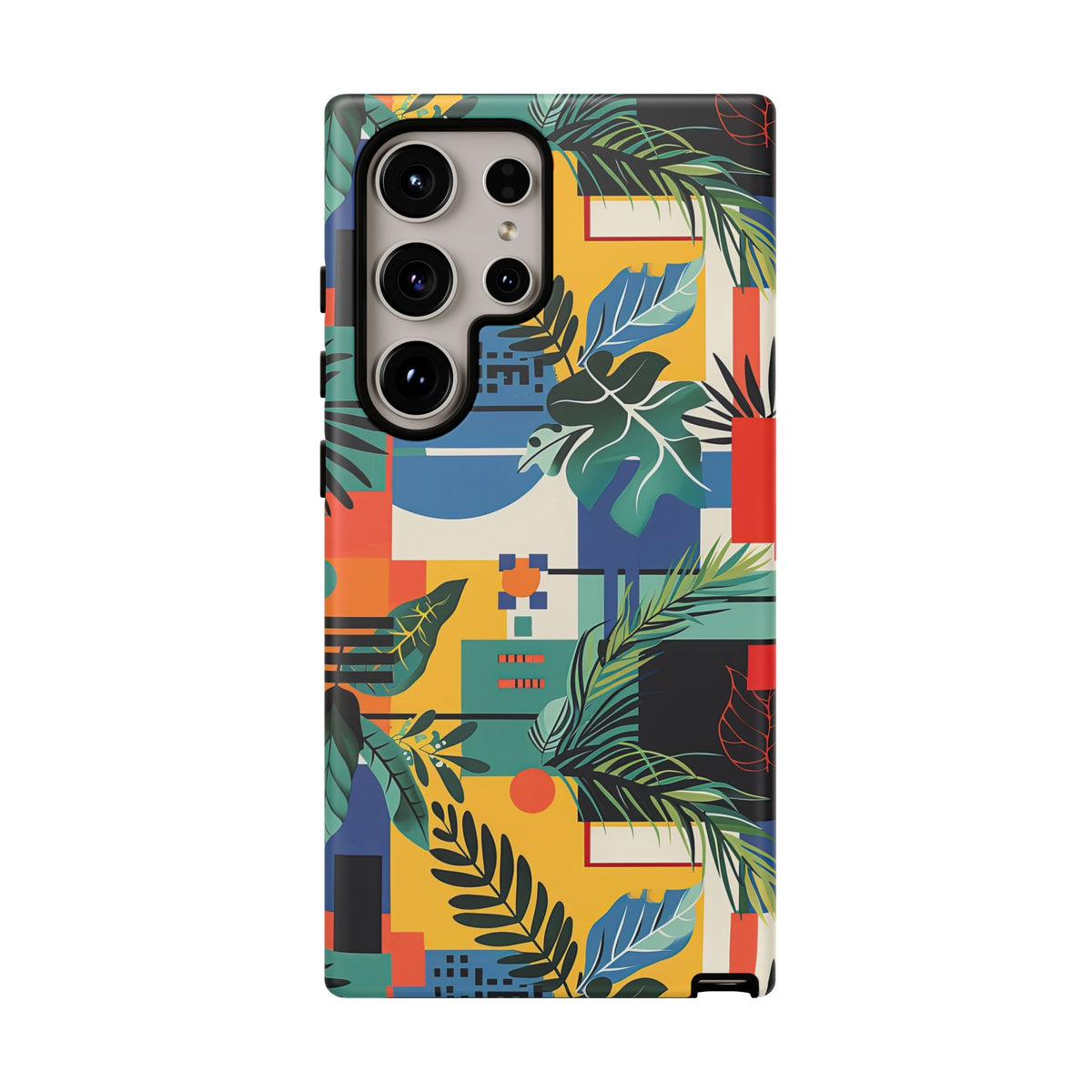 Jungle Collage Phone Case – Vibrant & Durable Nature-Inspired Protection