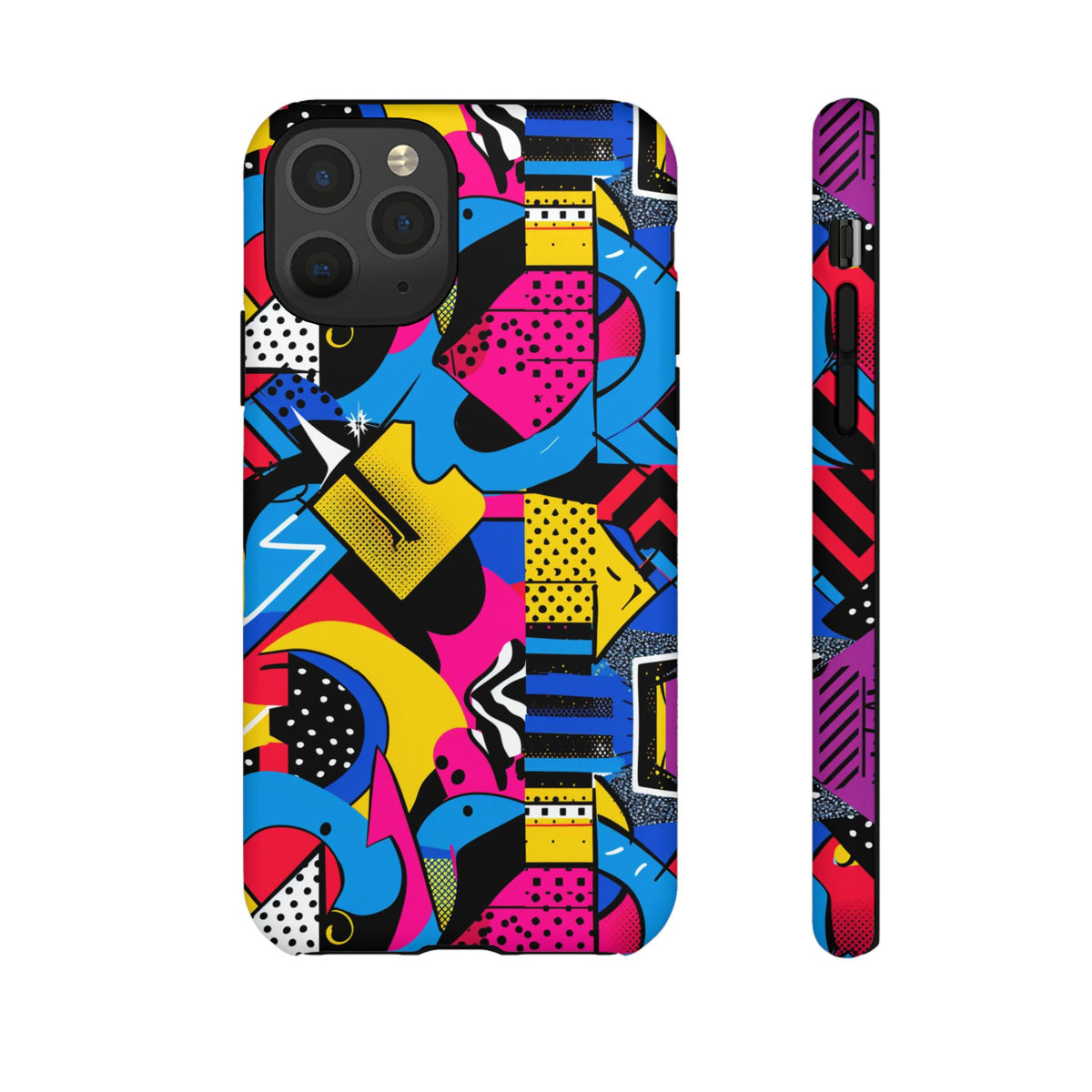 Retro 80s Seamless Phone Case – Vintage Style Meets Modern Protection