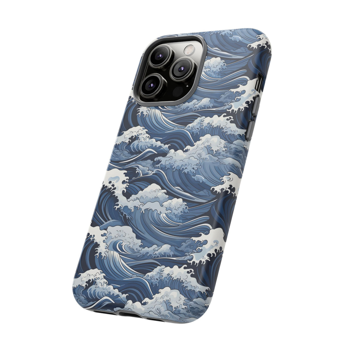 Japanese Waves Phone Case – Embrace Timeless Elegance with Classic Design