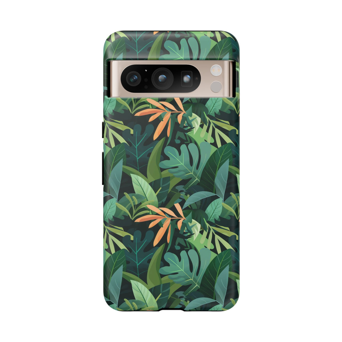 Jungle Pattern Phone Case – Exotic & Lush Design for Your Phone 341