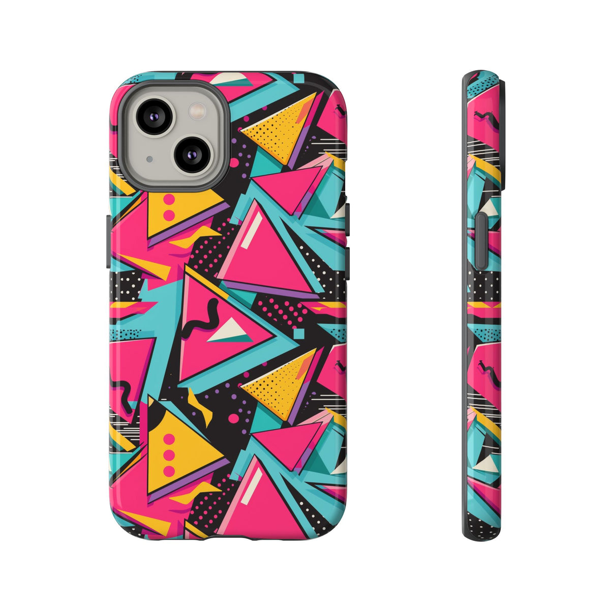 Retro 80s Seamless Phone Case – Vintage Style Meets Modern Protection 098