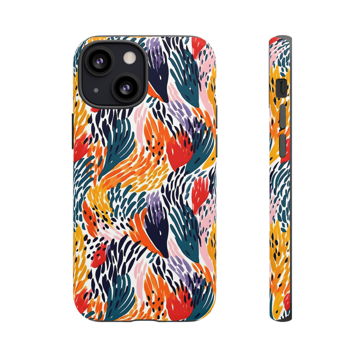 Abstract Painting Design Phone Case – Modern Art-Inspired Phone Cover