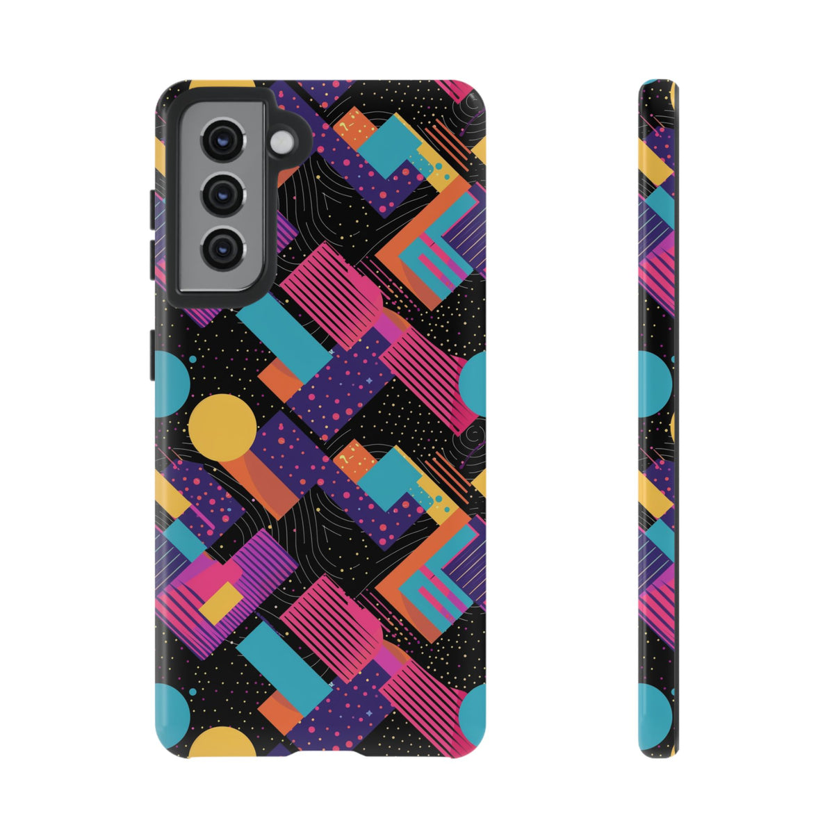 Retro 80s Seamless Phone Case – Vintage Style Meets Modern Protection 088