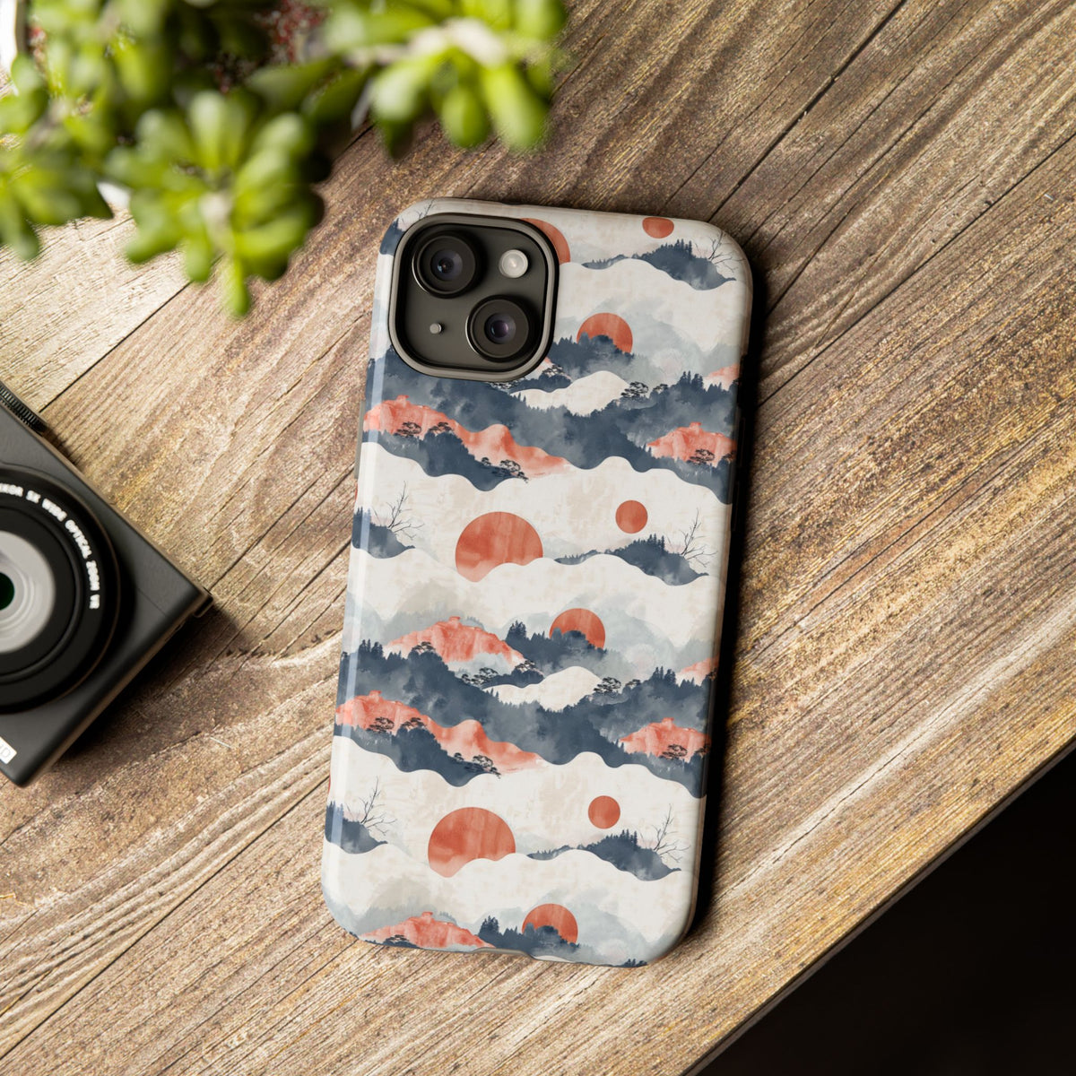 Japanese Pattern Phone Case – Elegant & Timeless Design for Your Phone 139