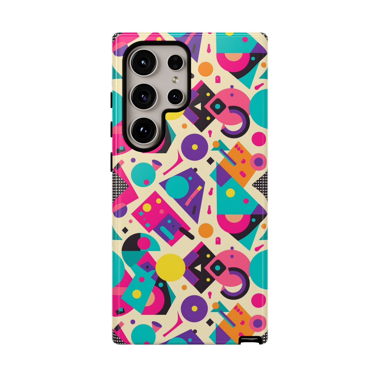 Retro 80s Seamless Phone Case – Vintage Style Meets Modern Protection 199