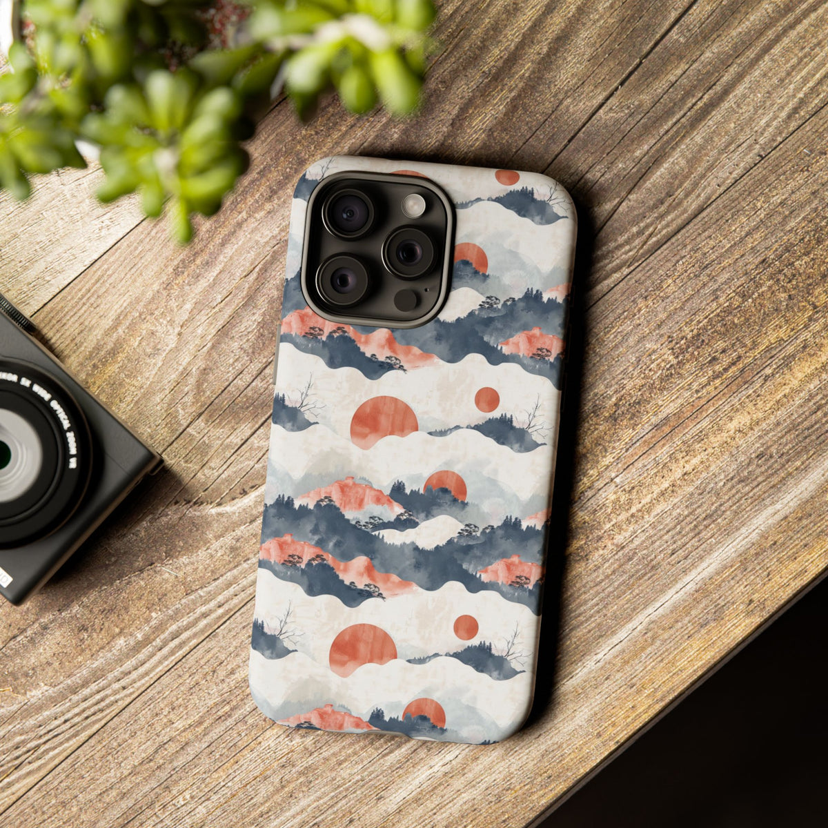 Japanese Pattern Phone Case – Elegant & Timeless Design for Your Phone 139