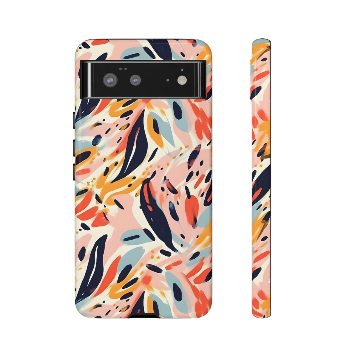 Abstract Painting Design Phone Case – Modern Art-Inspired Phone Cover 2