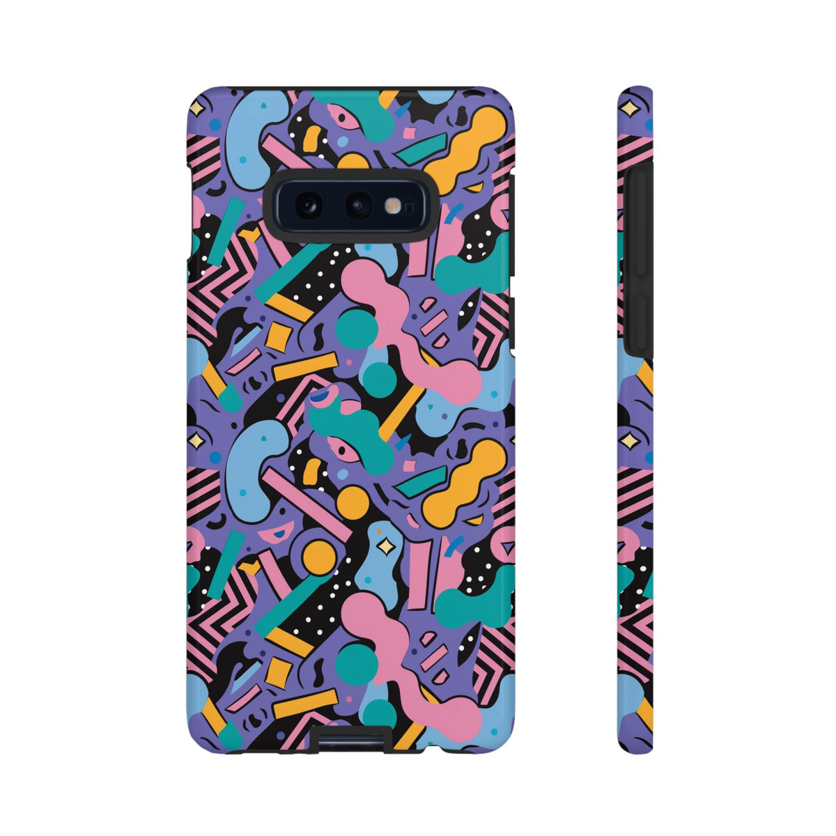 90s Themed Seamless Pattern Phone Case – Embrace Retro Style and Protection 234